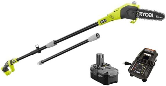 Ryobi One+ 8 in. 18-Volt 9.5 ft. Cordless Electric Pole Saw Review